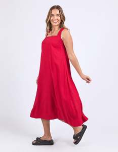 Foxwood Lourdes Dress - Crimson