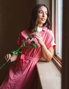 80 Rack: Foxwood Lucia Dress - Rose Pink