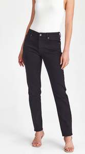 Junkfood Jeans Kailey Black Short Stuff Jean
