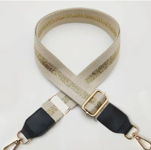 Freshx: Fresh Accessories Bag Strap - Taupe Gold