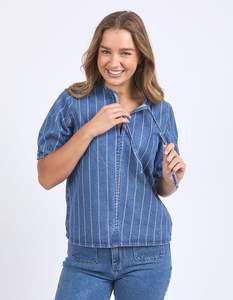 Foxwood Tivoli Top - Mid Blue