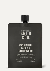 Smith + Co Refill Wash - Tabac + Cedar Wood