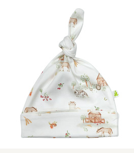 Imababywear Knotted Beanie - Little Farm