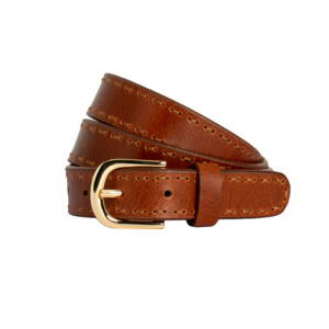 Belts: Loop Leather Co Belt Clare Tan