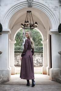 Humidity Celeste Dress - Cocoa