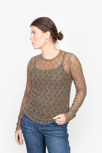 Antler Splice Layer Top - Olive