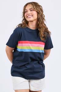 40 Rack: Elm Terra Tee - Dark Sapphire