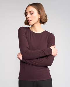 Knewe: Knewe Hero Top - Raisin