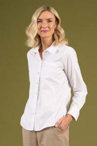 Charlie Jane Levin Shirt - White