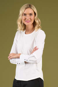 Charlie Jane Thornbury Top - White