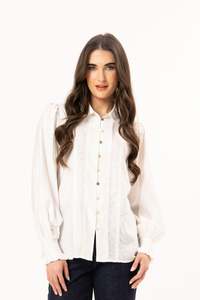 Lelia + Luca Soho Blouse - Cloud