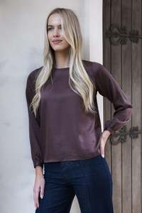 Humidity Alina Top - Cocoa