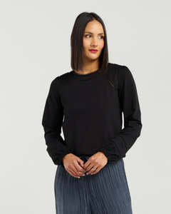 Et Alia Odette Top - Black