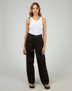 80 Rack: Silent Theory Jade Baggy Jean - Chocolate