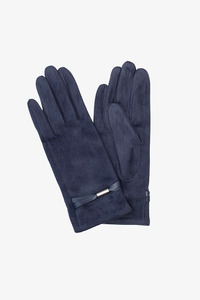 Gloves: Antler Gloves Mademoiselle Suedette - Navy