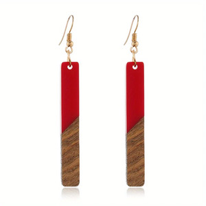 Fresh Accessories Earrings Cindy Red