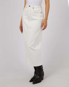 60 Rack: All about Eve Ray Comfort Maxi Skirt - Vintage White