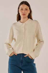 Betty Basics Sale: Betty Basics Rosie Cardigan - Cream