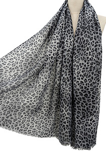 Frontier Scarf - Leopard Grey