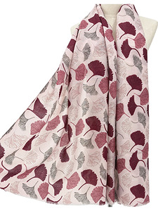 Frontier: Frontier Scarf - Ginkgo Merlot