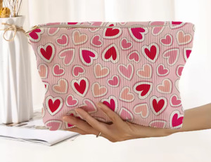 Gifts For Her: FA Make up Bag Cord Heart