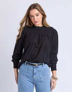 Foxwood Whitney Top - Black