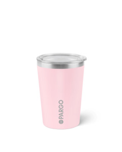 Pargo 12oz Insulated Coffee Cup - Marshmallow Pink