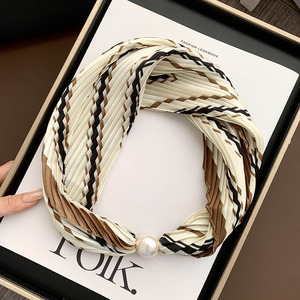 Fresh Accessories Neck Scarf - Pearl Camel