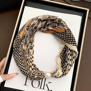 Fresh Accessories Neck Scarf - Pearl Golden Delight