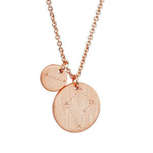 Little Taonga Necklace Rose Gold Māhutonga/Southern Cross and Pointers Necklace