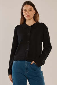 Betty Basics Rosie Cardigan - Black