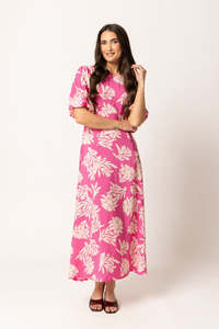 Leila + Luca Solstice Dress - Pink Splash