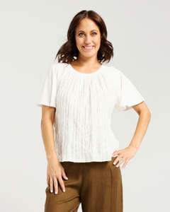 Zafina Maya Top - Lace Bloom