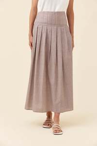 Isle Of Mine: Isle of Mine Lyndell Maxi Skirt - Taupe