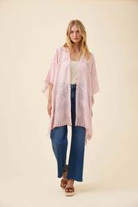 Isle of Mine Elodie Cape - Light Pink