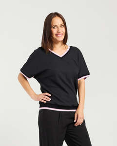 Seduce Rona Top - Black