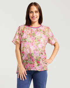 Seduce Lina Top - Neon Meadow