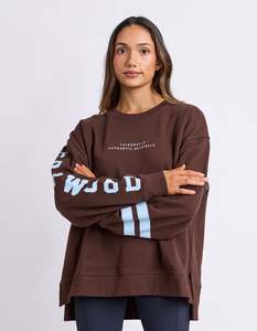 Foxwood Origin Crew - Coffee Bean with Light Blue