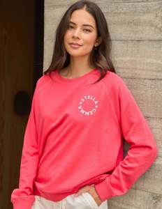 Stella & Gemma Classic Sweatshirt - Deep Coral