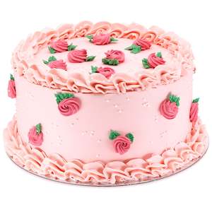 Cake: Vintage Rosette Cake