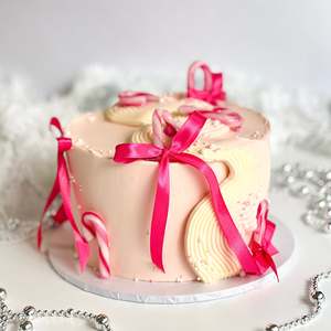 Cakes: Christmas Candy Cane Cake '25
