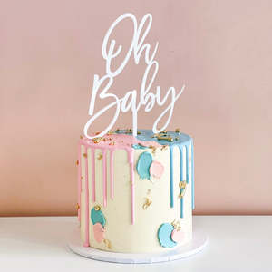 Cakes: Oh Baby Drip Cake