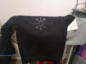 Spoonworks Straight Though Sweatshirt Or Hoodie