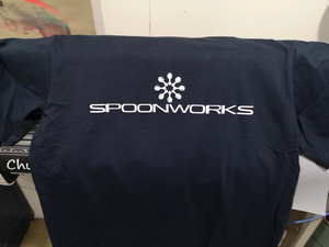 Spoonworks Plain Shot T-Shirt (Navy)