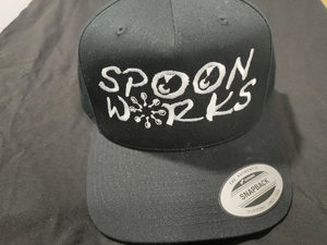 Spoonworks Original Logo Hat (Black/White Logo)