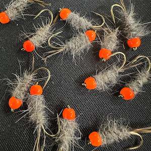 Tungsten Bead The Nymphs You Need: Orange Tungsten Bead Hare and Copper