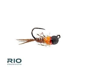 RIO's BTB French Dip Hot Orange Jig Fly