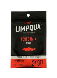 Trout Tapered Leaders: Umpqua Perform X Power Taper Trout Leader
