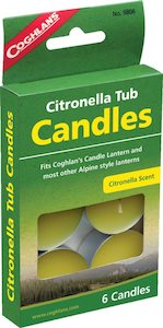 Camping All: Coghlans Citronella Tub Candles