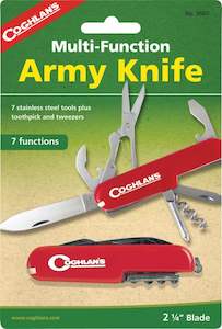 Camping All: Coghlans Multi-Function Camp Knife (green)